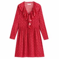 Robe effet cache-cur manches longues Imprimé Rose LA REDOUTE COLLECTIONS